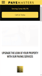 Mobile Screenshot of pavemasterspa.com